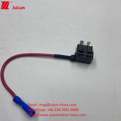 Pemegang sekring mobil 12V Mini Fuse Tap Adapter ATM APM Blade Fuse Holder, Blade Fuse Box Holder Plug