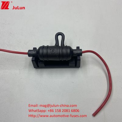 10*38mm Silinder Fuse Waterproof IP68 Inline Fuse Holder Cover dengan UL Wire untuk