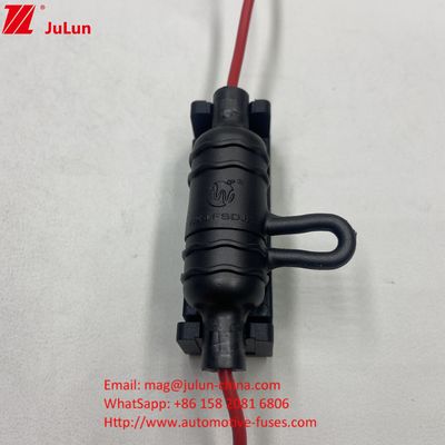 10x38mm 5x20mm 6x30mm In-Line Fuse Holder Waterproof Outdoor Dust-Proof PA66 Housing untuk Street Light stage Lighting