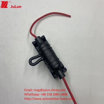 Pemegang Kotak 6*30 LED Lampu Luar Ruang Ur Inline 5x20 Tabung Kaca Tahan Air Di Saluran Sekerjataan