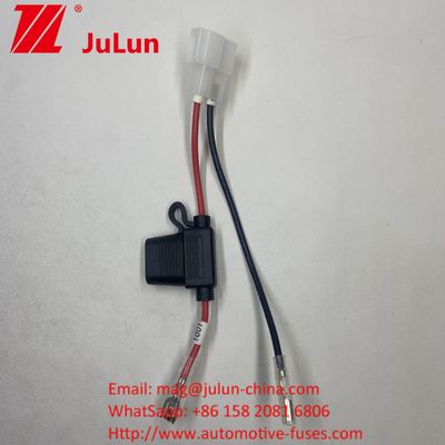 20A Power Battery Terminal Fuse holder dengan SAE ke konektor Spade Pigtail wanita