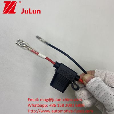 Konektor Kendaraan Otomotif Otomotif OEM Kabel Majelis Fuse Holder Energi Storage Wiring Harness