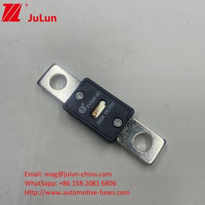 Perlindungan DC EV HEV Fuse Kendaraan Listrik Untuk Jarak Lubang Mobil 51mm EV