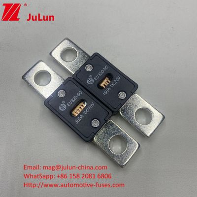 EV320-5C 225A 70VDC Kapal Kendaraan Listrik Fuse 70VDC Tegangan 6KA Kapasitas Pemecahan Skenario Aplikasi Kapal