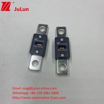 EV320-5X / 5C Baterai Otomotif 300A 70VDC Charger Fuse Dengan DC Fuse Untuk EV HEV Perlindungan Termasuk