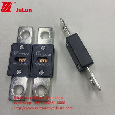 EV320-5C 500A 70VDC SINOFUSE GB/T31465.5-2015 Sertifikasi Portable EV Charger Fuse dengan DC Fuse untuk EV HEV Protection