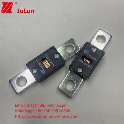 51mm Jarak Lubang EV320-5C 80A 70VDC Fuse pengisian mobil listrik