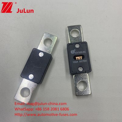 6KA EV320-5C 70VDC 150A Fuse Kendaraan Listrik untuk Mobil EV 68*19*10mm