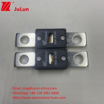 Fuse Bilah Otomotif EV320-3X-150A 70VDC Bolt M8 Mode Pemasangan Untuk Otomotif Otomotif