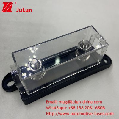 40A 50A 60A 70A 80A 100A 200A 250A 300A 400A 500A ANM Mega Bolt-Down Auto Fuse Holder Block Dengan Tutup Isolasi yang Jelas