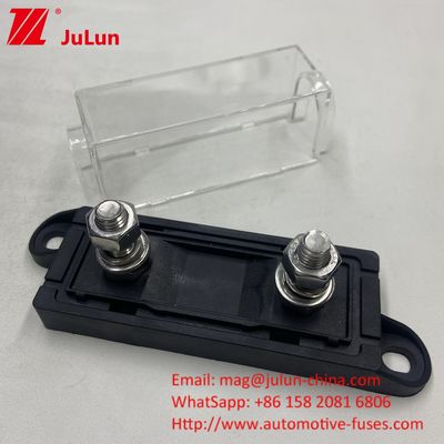 Plug-In Fuses Mini-ANL/MIDI Inline Fuse Holder dengan Tutup dan Bolt-Down Studs 10pcs