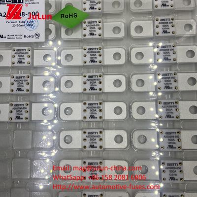 Fuse Blade Car Untuk Otomotif A202008 200A 125VDC Pemeliharaan Sistem Listrik