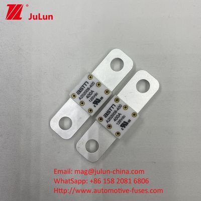 Fuse Pengisi Baterai Otomotif yang Kuat ASTM A202008 150A Baterai 125VD Dan Jarak Lubang 50,8mm
