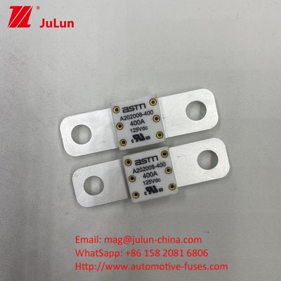 125VDC A202008 125VDC 200A Voltage Portable EV Charger Fuse Solusi Pengisian Akhir untuk Kendaraan Listrik
