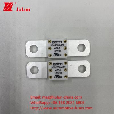 300A 125VDC Fuse Baterai Mobil ASTM Disesuaikan Mudah Instalasi