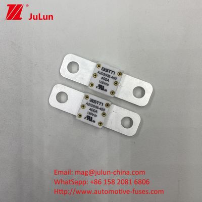 Keramik Dan Logam 350A 125VDC Baterai Otomotif Fuse Proteksi Sirkuit Singkat