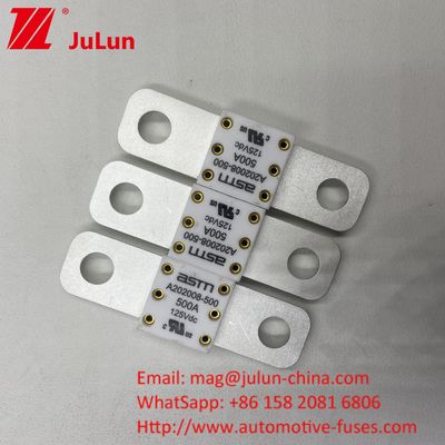 Bolt Fuse Baterai Mobil 300A 350A 125VDC ASTM