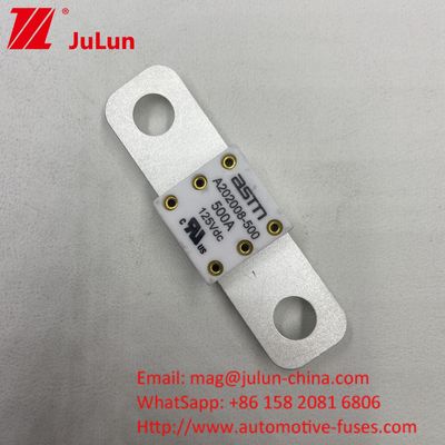 125V 150A 50.8mm Ceramic Blade Fuse Untuk Perlindungan Baterai Otomotif