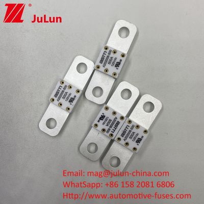 300A 125VDC Fuse Keramik Kapasitas Patah Tinggi Di bawah 125Vdc Otomotif Untuk Kendaraan Tugas Berat