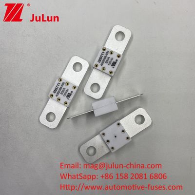 Fuse Baterai Mobil Keramik 350A 125VDC Kapasitas Patah Tinggi Di bawah 125Vdc
