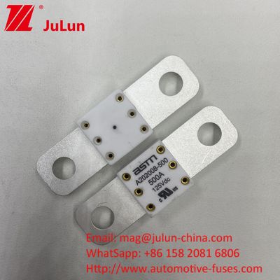 Profesional A202008 300A 125VDC Baterai Baterai Otomotif Baterai Baterai Fuse 100A 150A 200A 250A 300A 350A 400A 500A 20KA Kapasitas Pemutus