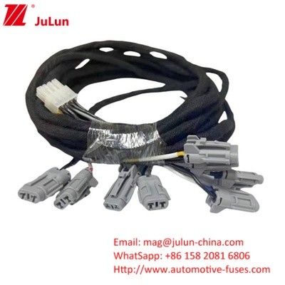 Desain Manufaktur Khusus 40 Pin Car Play Audio Dsp Kabel Majelis Adaptor Wire Harness