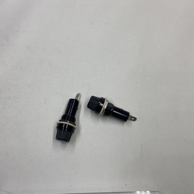 6 * 30mm Panel dipasang Fuse Holder Knob Jenis Waterproof Desain Untuk Mesin