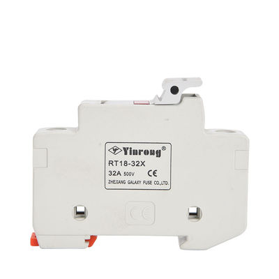 PV 10*38mm Cylindrical Fuse Holder dengan 32A 690V Low Voltage