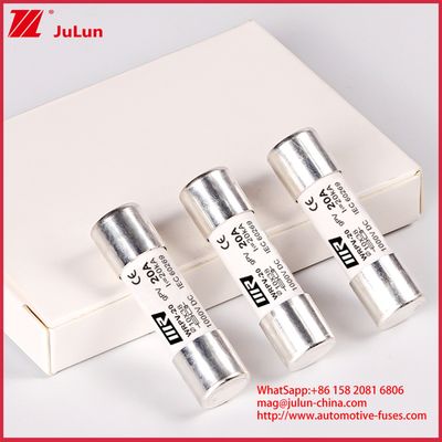 20A 1000DC 10*38 Keramik gPV Fuse Tegangan nominal Fotovoltaic tegangan tinggi pemegang fuse tabung