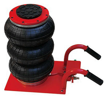 Peralatan Angkat Mobil Portable 3 Ton Pneumatic Air Bag Jack Dengan Lengan Lipat