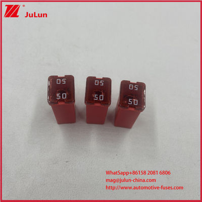 PC Cover Littelfuse JCASE Cartridge Wanita 32V Automotive Blade Fuses 0495050.ZXA PEC 34240011 SBF JT-50A