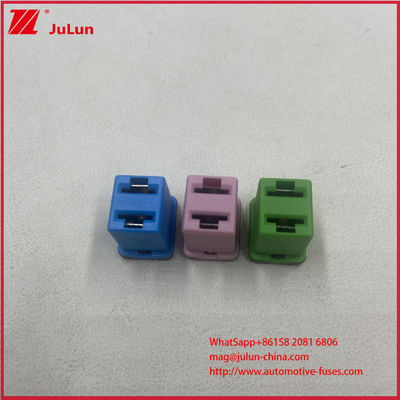 Profil Rendah Medium Slow Blow J Case Automotive Blade Fuses Rated Current 20A 25A 30A 40A 50A 60A Kendaraan Kompatibilitas 0895050.U AUTO 50A 58VDC