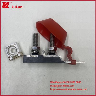 MRBF Terminal Fuse Blocks dengan Fuse Dual Studs Compact Marine Rated Battery Fuse 30A-300A 58V