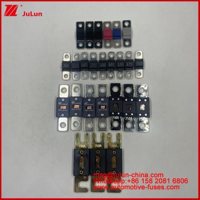 Auto Fues 100A 150A 225A 300A  400A 450A 58VDC 32VDC Automotive Blade Fuses With Rated Current