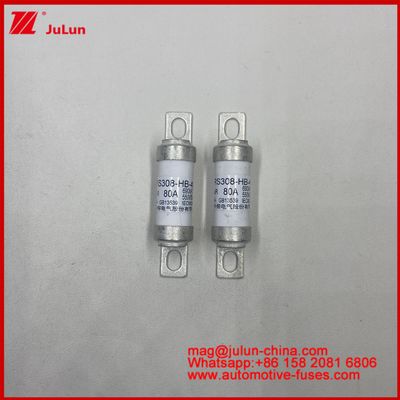 Baterai, Motor RS308-HB 16A 550VDC Fuse Keramik Automotive Storage Dengan Tegangan Nominal AC690V/DC550V Dan Metode Pemasangan