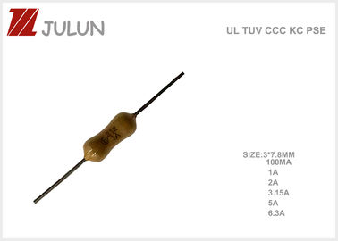 100MA Axis Type Time Lag Sub Miniature Fuse Untuk PCB
