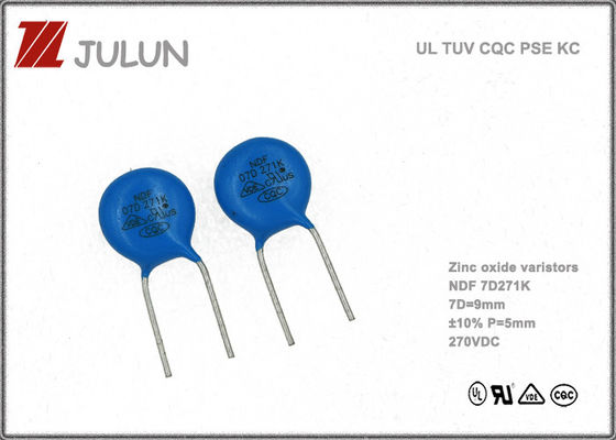 Chip Biru DIP 470V 460V 440V Varistor Oksida Logam 10D471 10D471K