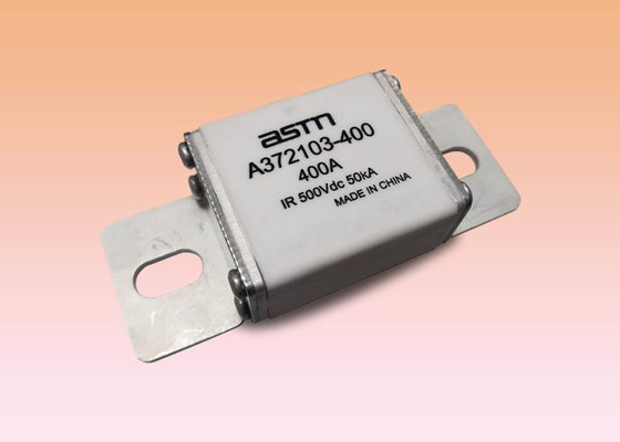 Stud Mount 500VDC Ceramic Fuse Untuk Aplikasi EV / HEV