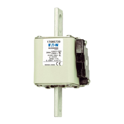 1250V 50A-1400A Square Fuse 170M5739 Sistem Seri Standar Eropa
